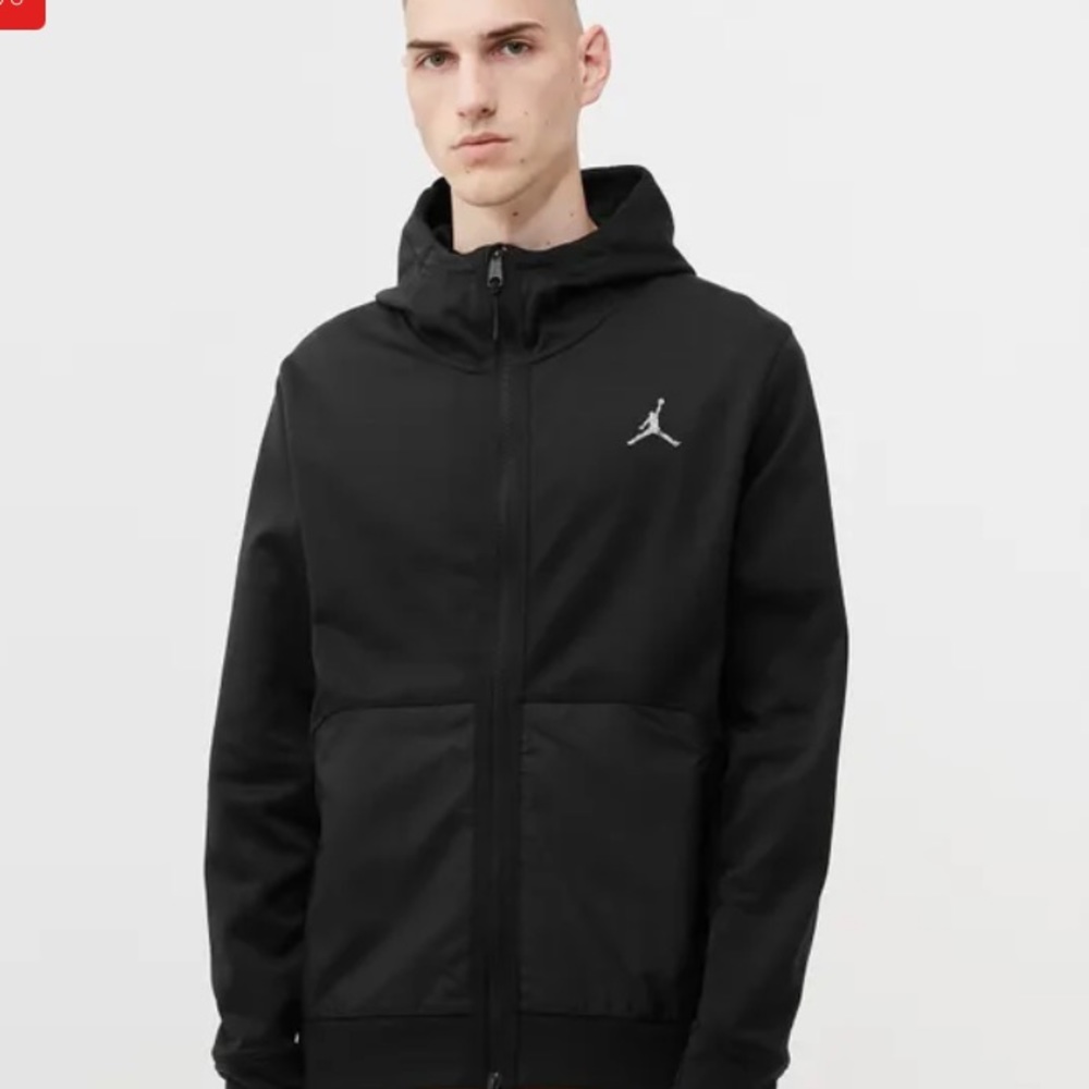 Jordan Black Hooded Jacket